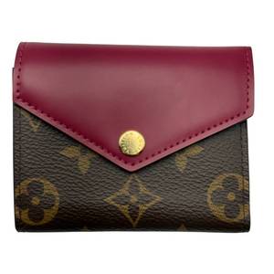 Louis Vuitton Monogram Canvas Victorine Wallet in Rose Ballerine Pre-Owned Retail $695