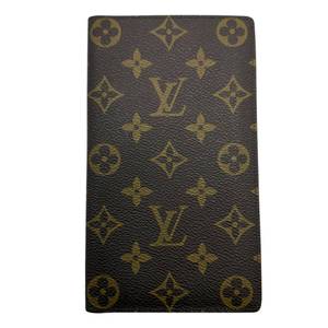 Louis Vuitton Monogram Canvas Card Holder Long Wallet Pre-Owned Retail $450