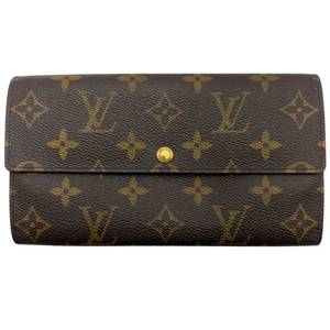 Louis Vuitton Monogram Canvas Sarah Continental Wallet Pre-Owned Retail $850