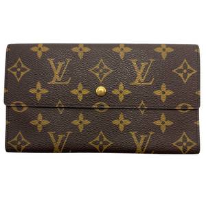 Louis Vuitton Monogram Canvas Continental Long Wallet Pre-Owned Retail $750