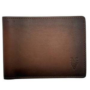 Louis Vuitton Brown Leather Bifold Wallet Pre-Owned Retail $600