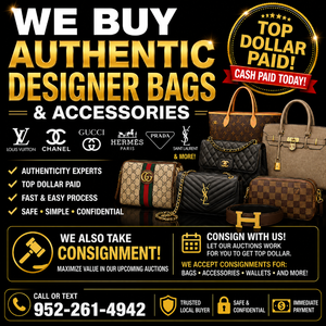 We Buy and Take Consignment of Authentic Designer Bags & Accessories