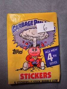 UNOPENED Garbage Pail Kids 4th Series Pack
