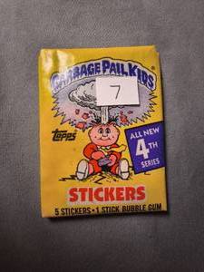 UNOPENED Garbage Pail Kids 4th Series Pack