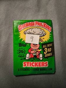 UNOPENED Garbage Pail Kids 3rd Series Pack