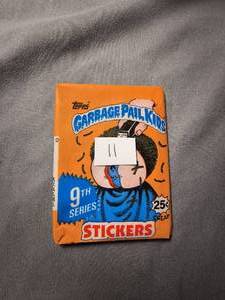 UNOPENED - Garbage Pail Kids -9th Series Pack