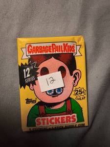 UNOPENED Garbage Pail Kids 12th Series Pack
