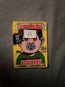UNOPENED Garbage Pail Kids 12th Series Pack