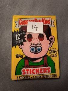 UNOPENED Garbage Pail Kids 12th Series Pack