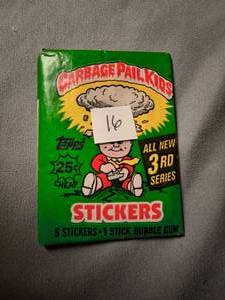 UNOPENED Garbage Pail Kids 3rd Series Pack