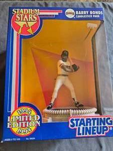 Barry Bonds Figure - 1994 Limited Edition -New in Box