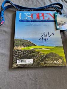 Official 2000 USGA Championship Program with Tony Romo Signature