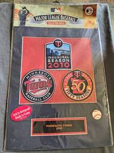 2010 MN Twins Collector Patch Package