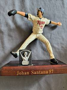 Johan Santana MN Twins Figurine