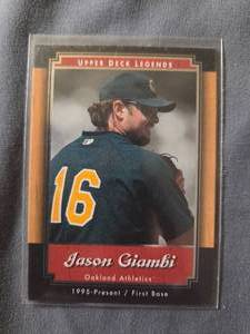 Jason Giambi Upper Deck Legends