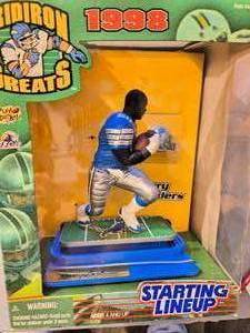 Vintage Barry Sanders Figure