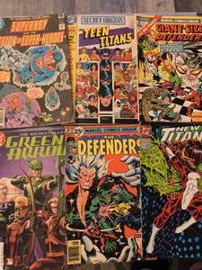 VINTAGE - Marvel and DC Comics - Lot of 6