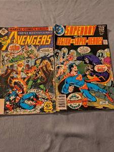 VINTAGE- 1 Marvel & 1 DC Comic - Lot of 2