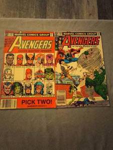VINTAGE- Avengers Comic Books- Lot of 2
