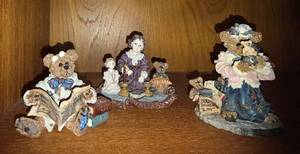 Set of 3 Boyds Bears Bearstone & Yesterdays Child Figurines