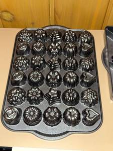 Nordic Ware Specialty Baking Pans Brownie Wedge Bundt Scone Lot
