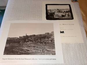 Israel Museum & Harvard Semitic Museum Holy Land Poster Pair