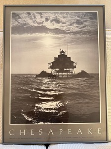 Chesapeake Thomas Point Light Framed Print