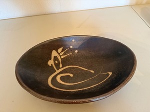 Jan Mckeachie Johnston Ceramic Bird Motif Serving Bowl