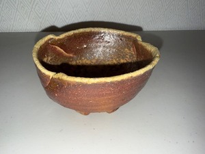 Handmade Glazed Ceramic Bowl - 5 12 in
