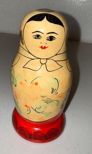 Wooden Matryoshka Nesting Doll Set - 5pc