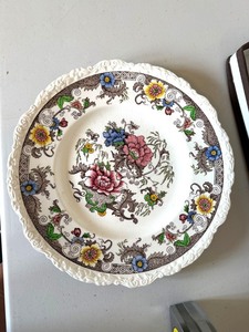 Royal Cauldon Bentick Floral Plates 11in (Lot of 10)
