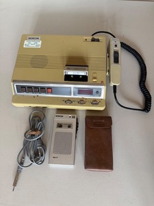 Vintage Norcom Dictation System With M17 Recorder and Case