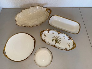 Lenox, B&C Limoges & Higgins & Seiter Porcelain Serving Pieces (Lot of 5)