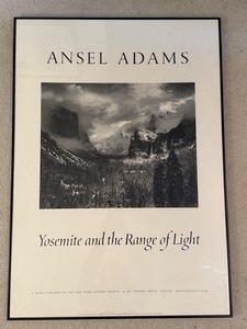 Ansel Adams Yosemite and the Range of Light Framed Poster