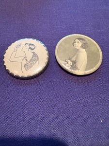 Vintage Advertising Pocket Mirrors (Lot of 2)