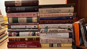 Lot of Vintage Jewish & Kosher Cookbooks Passover Sephardic Holiday