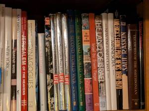 Assorted Vintage Hardcover Coffee Table Books Art Travel History