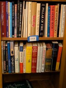 Box Lot of Art, Judaica & History Hardcover Books Assorted Titles