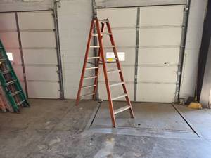 2-Sided 8 Fiberglass Step Ladder...