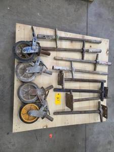 Industrial Clamp & Caster Mixed Lot