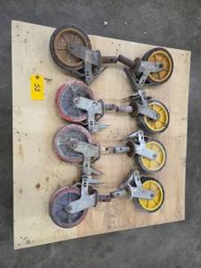 Heavy-Duty Caster Wheels (Lot of 4)