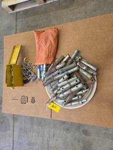 Mixed Metal Tube Pins and Clips Industrial Hardware Mixed Lot