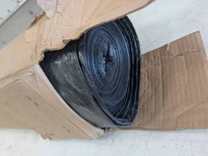 Black 20 X 100 4 Mil Poly Sheeting Roll