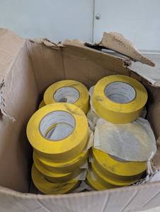 Yellow Gaffer Tape (Lot of 8)