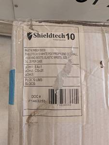 Shieldtech 10 Polypropylene Coveralls Size 3XL Case of 25