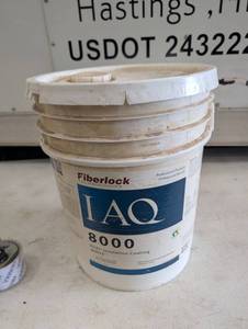 Fiberlock Technologies IAQ 8000 HVAC Insulation Coating White 5 Gallon