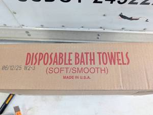 Disposable Bath Towels 15 X 39 4 PB 10 Lb 34064