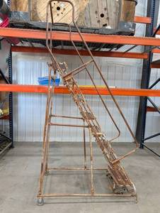 Rolling Steel Stair Platform
