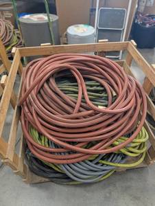 Assorted Hose Bundle in Wooden Crate