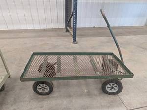 Steel Mesh Platform Cart